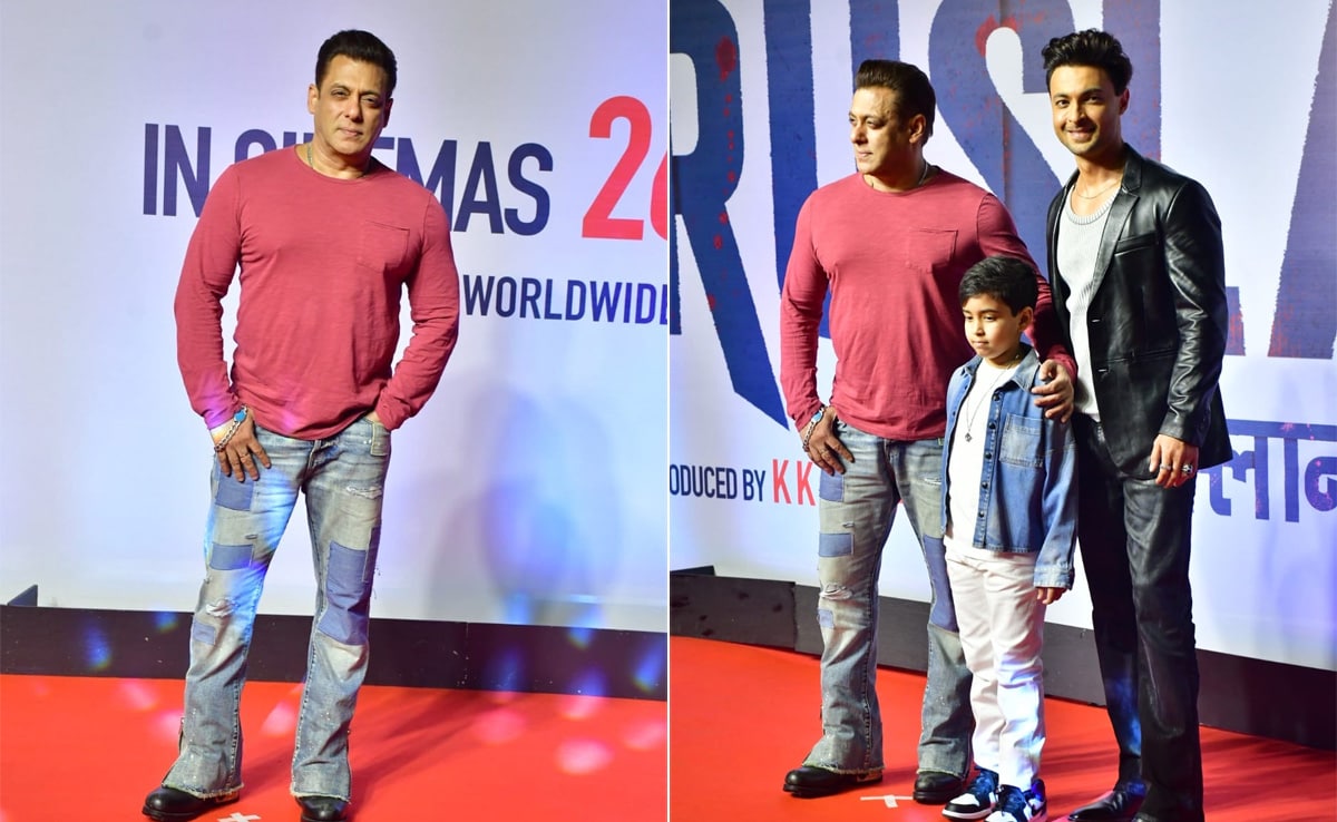 Salman Khan Leads Celeb Roll Call At Brother-In-Law Aayush Sharma’s Ruslaan Screening