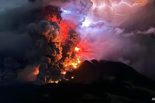 Indonesia Volcano Erupts 5 Times In 3 Days, Major Airport Shuts