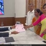 Andhra Congress Chief YS Sharmila Files Nomination For Kadapa Seat
