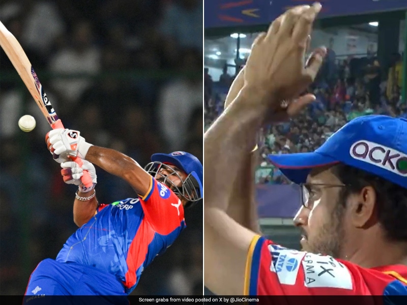 Sourav Ganguly Can’t Help But Give Rishabh Pant Standing Ovation After He Does This vs GT. Watch