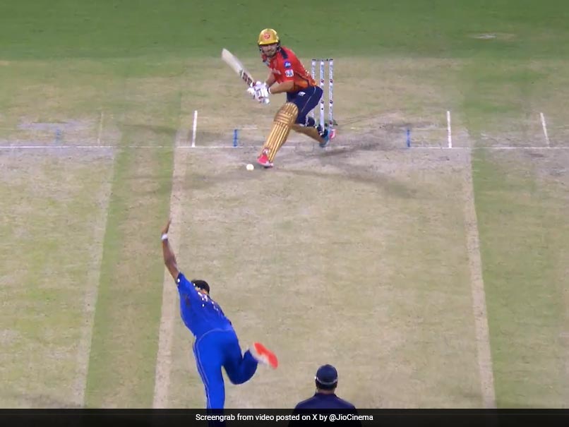 Seeing Jasprit Bumrah’s Yorker Swept For Six, Zaheer Khan Can’t Keep Calm. Video